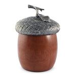 Wood Acorn Ice Bucket