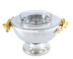 Gold Sturgeon Caviar Server