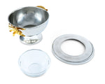 Gold Sturgeon Caviar Server