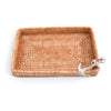 Anchor Catchall Tray Hand Woven Wicker Rattan