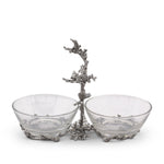 Coral Condiment Bowls