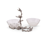 Coral Condiment Bowls