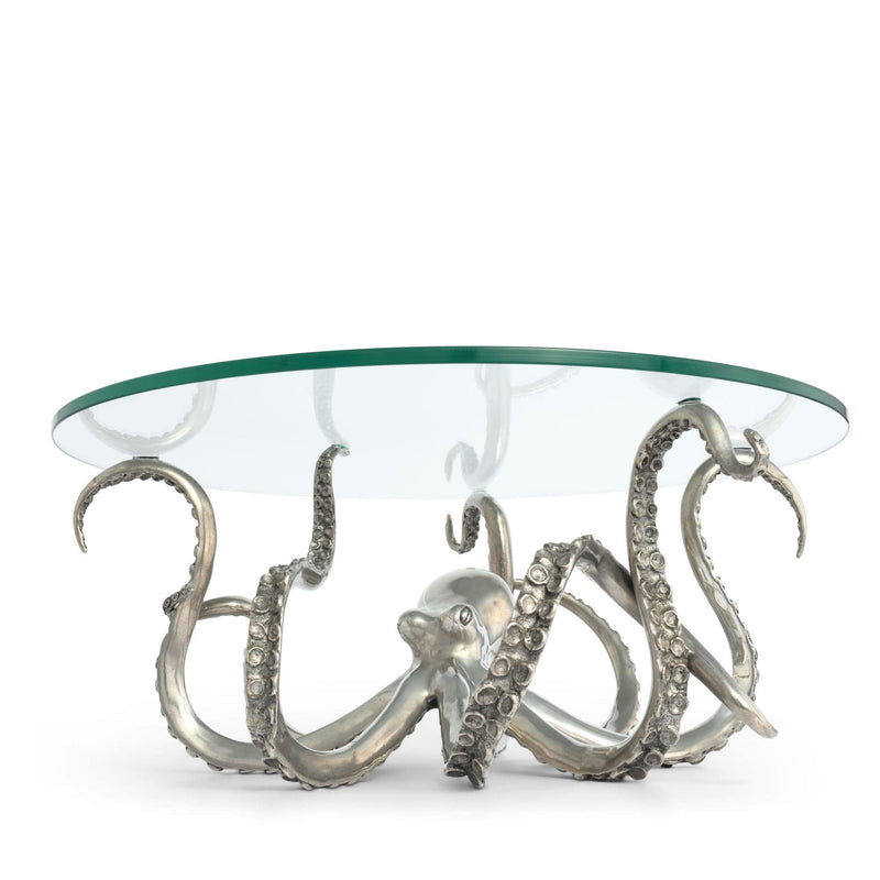 Pewter Octopus Dessert Stand - MED