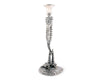 Pewter Seahorse Candlestick