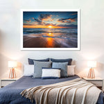 Summer Ocean Sunrise Wall Art