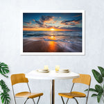 Summer Ocean Sunrise Wall Art