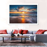 Summer Ocean Sunrise Wall Art