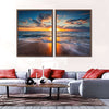 Summer Ocean Sunrise Wall Art