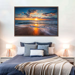 Summer Ocean Sunrise Wall Art