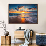 Summer Ocean Sunrise Wall Art