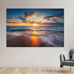 Summer Ocean Sunrise Wall Art