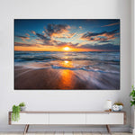 Summer Ocean Sunrise Wall Art