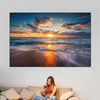 Summer Ocean Sunrise Wall Art