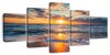 Summer Ocean Sunrise Wall Art