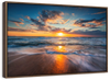 Summer Ocean Sunrise Wall Art