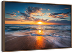 Summer Ocean Sunrise Wall Art