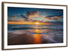 Summer Ocean Sunrise Wall Art