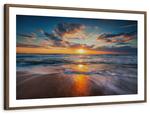 Summer Ocean Sunrise Wall Art