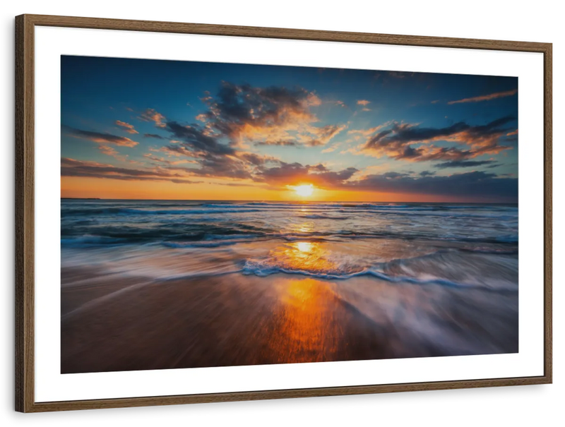 Summer Ocean Sunrise Wall Art