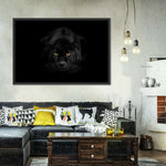 Rare Black Panther Wall Art