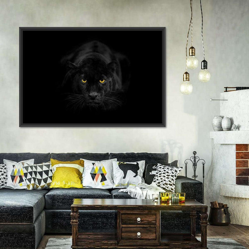 Rare Black Panther Wall Art