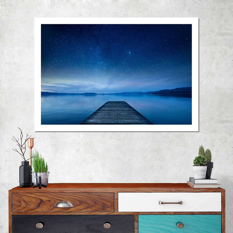 Midnight Serenity In Lake Tahoe Wall Art