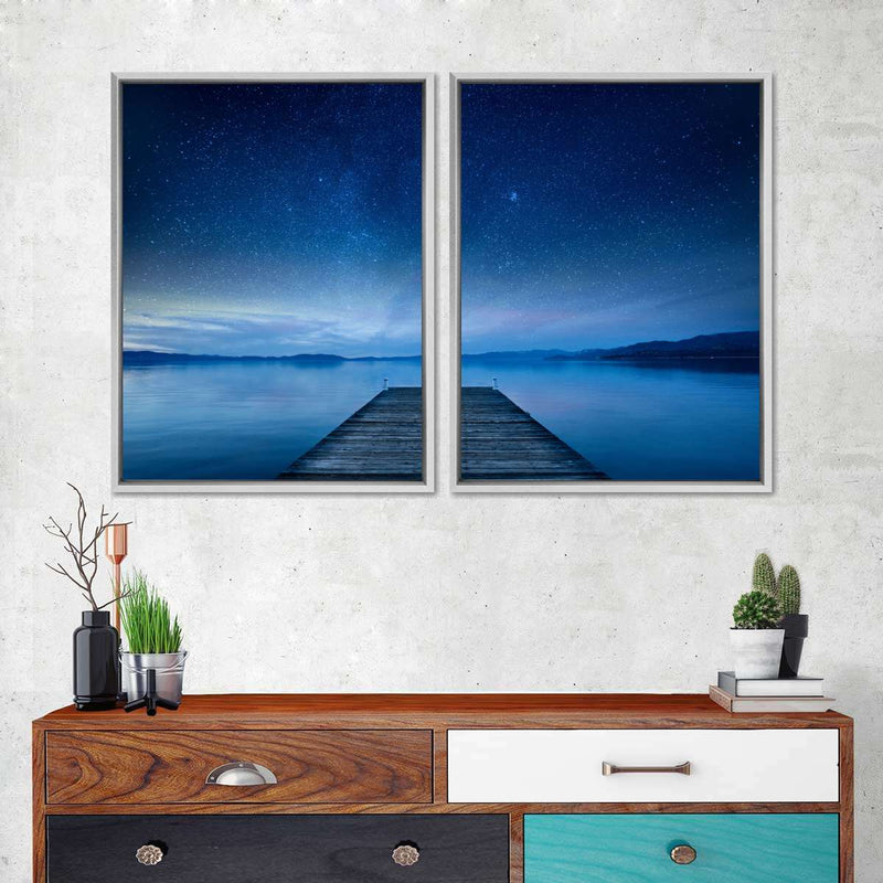 Midnight Serenity In Lake Tahoe Wall Art