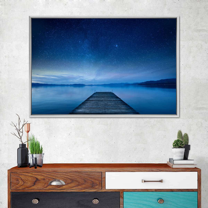 Midnight Serenity In Lake Tahoe Wall Art