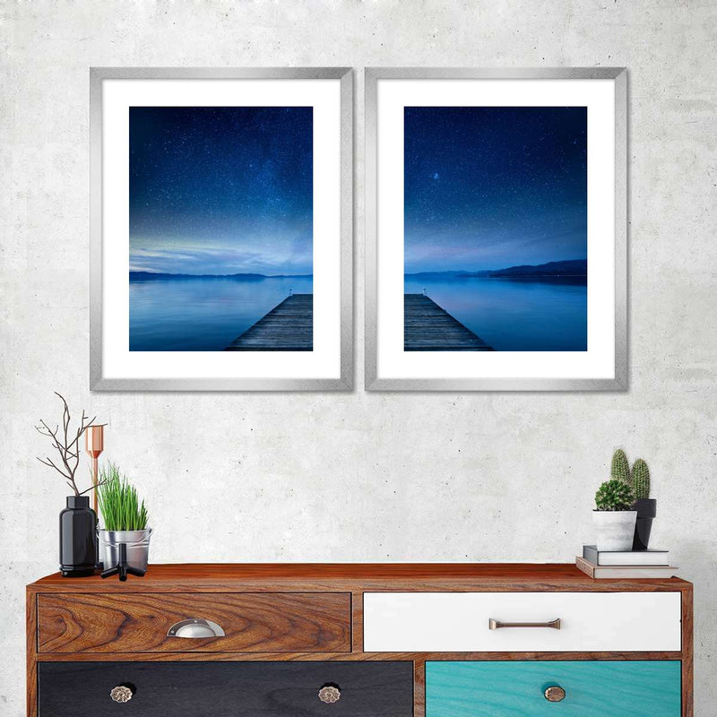 Midnight Serenity In Lake Tahoe Wall Art