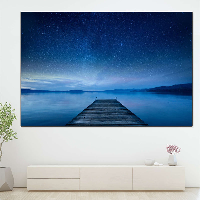 Midnight Serenity In Lake Tahoe Wall Art