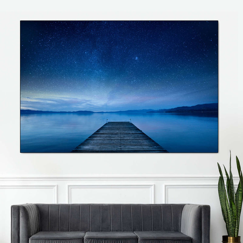 Midnight Serenity In Lake Tahoe Wall Art