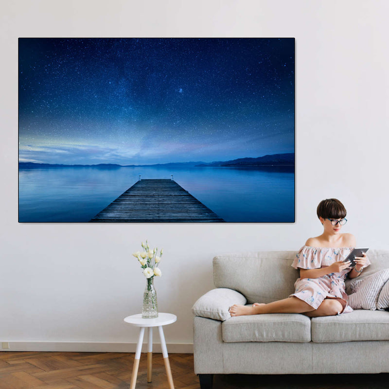 Midnight Serenity In Lake Tahoe Wall Art