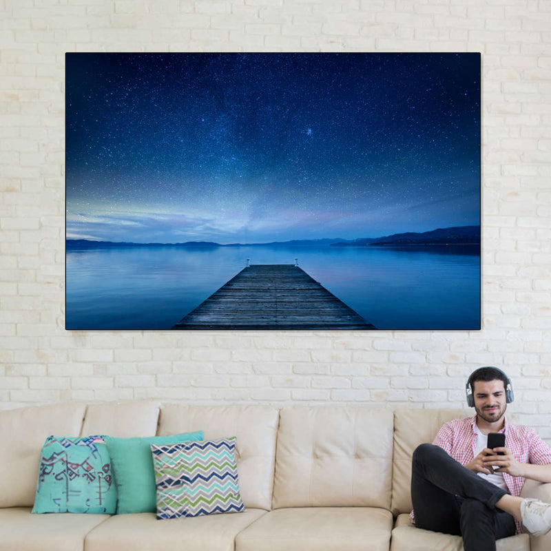 Midnight Serenity In Lake Tahoe Wall Art