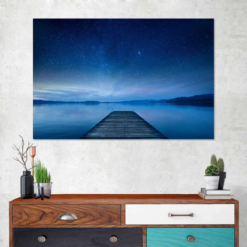 Midnight Serenity In Lake Tahoe Wall Art