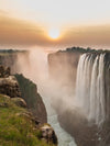Victoria Falls Sunset Wall Art