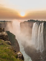 Victoria Falls Sunset Wall Art