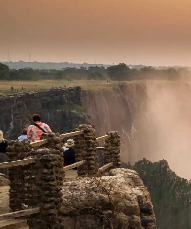 Victoria Falls Sunset Wall Art