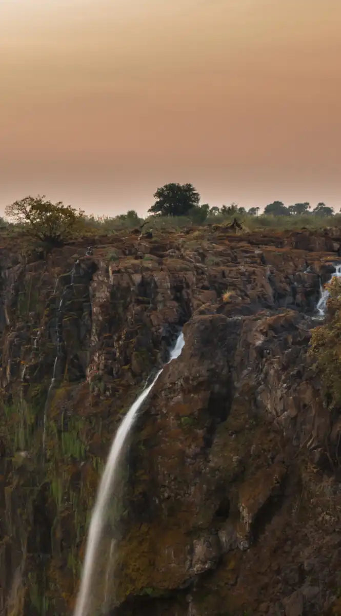 Victoria Falls Sunset Wall Art