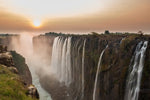 Victoria Falls Sunset Wall Art
