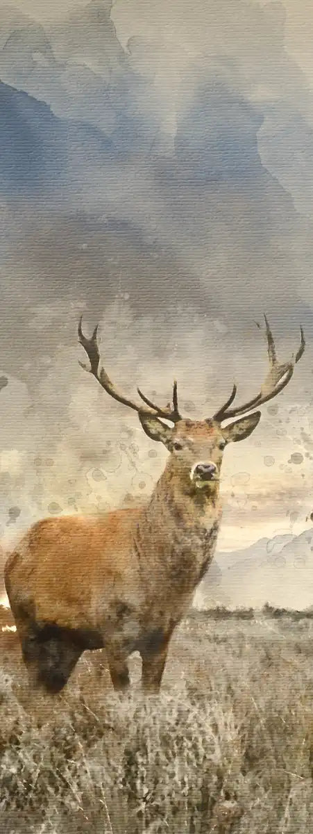 Vintage Stag Wall Art