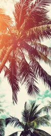 Vintage Style Palm Trees Wall Art