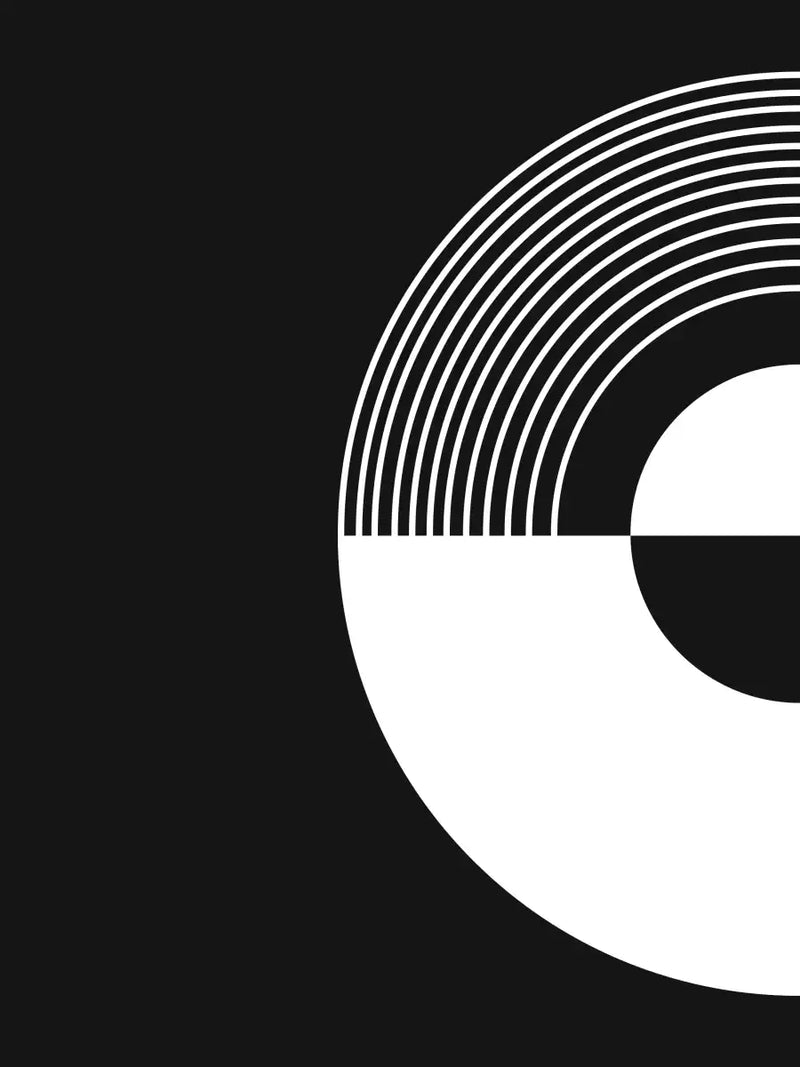 Vinyl Abstract Wall Art