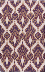 Adeline Global Violet/Lilac Area Rug