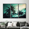Retro Style Palm Trees Wall Art