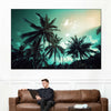 Retro Style Palm Trees Wall Art