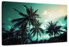 Retro Style Palm Trees Wall Art