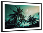 Retro Style Palm Trees Wall Art