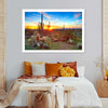 Sonoran Desert Sunset Landscape Wall Art