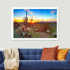 Sonoran Desert Sunset Landscape Wall Art
