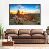 Sonoran Desert Sunset Landscape Wall Art